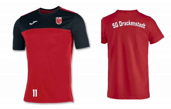 SG Drackenstedt Trainingshirt, inkl. Vereinsname u.Wappen